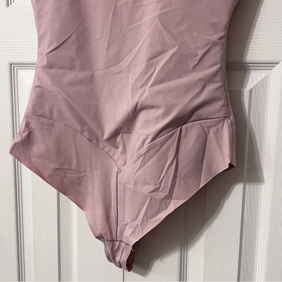 Pinsy High Neck Hourglass Shapewear Cheeky Bodysuit Size Large - Picture 6 of 13